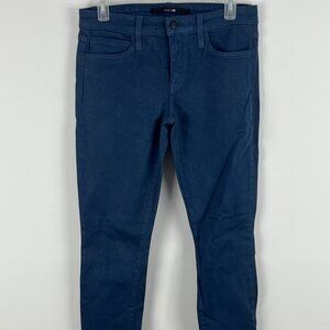 Joe's Jeans Waist 30in Inseam 31in Rise 8.5in Blue Glitter Cotton Polyester Lycr